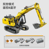 JIESTAR 57023 Xếp hình lắp ráp ghép mô hình Máy xúc điện bánh xích đầy đủ chức năng 1:20