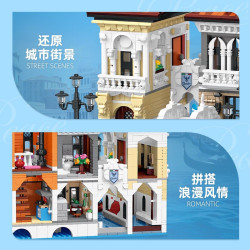 JIESTAR 57025 The Little Venice Xếp hình lắp ráp ghép mô hình Venice nhỏ