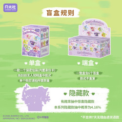 Gekkosha 803304 Xếp hình lắp ráp ghép mô hình Gia đình Sanrio: Hộp mù hoa bí mật 6 loại