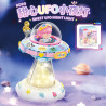 Femibox S5312 ROROJUMP Sweet UFO Night Light Xếp hình lắp ráp ghép mô hình Nước sốt thịt: Đèn ngủ UFO đáng yêu