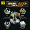 F5 F5-C1007 Solar Powered Missile Launcher Xếp hình lắp ráp ghép mô hình Tên lửa phòng không ngoài tầm nhìn sử dụng năng lượng mặt trời