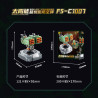 F5 F5-C1007 Solar Powered Missile Launcher Xếp hình lắp ráp ghép mô hình Tên lửa phòng không ngoài tầm nhìn sử dụng năng lượng mặt trời