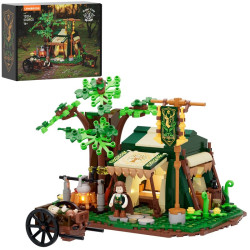Lumibricks FunWhole 12014 Ranger Camp Xếp hình lắp ráp ghép mô hình trại y tế