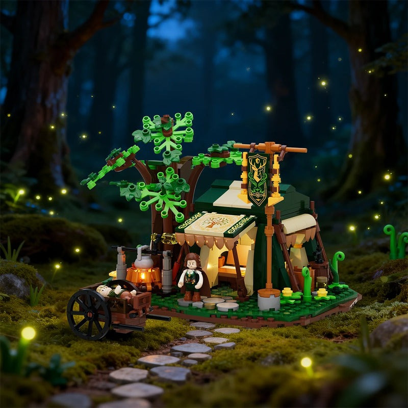 Lumibricks FunWhole 12014 Ranger Camp Xếp hình lắp ráp ghép mô hình trại y tế