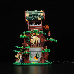 Lumibricks FunWhole 12015 Forest Outpost Xếp hình lắp ráp ghép mô hình tiền đồn rừng
