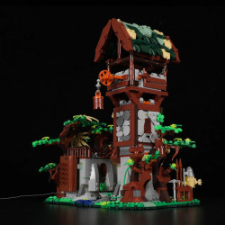 Lumibricks FunWhole 12015 Forest Outpost Xếp hình lắp ráp ghép mô hình tiền đồn rừng