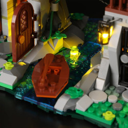 Lumibricks FunWhole 12015 Forest Outpost Xếp hình lắp ráp ghép mô hình tiền đồn rừng