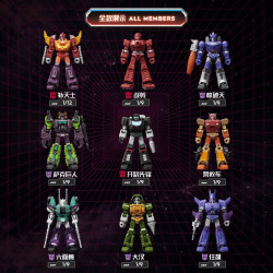BLOKEES 71110 Xếp hình lắp ráp ghép mô hình Transformers Star Edition: Tập 10: Chúng ta sát cánh bên nhau