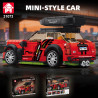 Le Yi 31073 MINI STYLE CAR Xếp hình lắp ráp ghép mô hình toa xe ga MINI