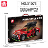 Le Yi 31073 MINI STYLE CAR Xếp hình lắp ráp ghép mô hình toa xe ga MINI