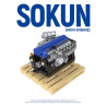 Pibo PB8869A Sokun Mini Engine Xếp hình lắp ráp ghép mô hình Động cơ nhỏ Toyota 2JZ-GTE