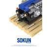 Pibo PB8869A Sokun Mini Engine Xếp hình lắp ráp ghép mô hình Động cơ nhỏ Toyota 2JZ-GTE