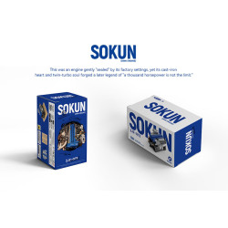 Pibo PB8869A Sokun Mini Engine Xếp hình lắp ráp ghép mô hình Động cơ nhỏ Toyota 2JZ-GTE