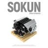 Pibo PB8869C Sokun Mini Engine Xếp hình lắp ráp ghép mô hình Động cơ nhỏ DB9V12