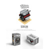 Pibo PB8869D Sokun Mini Engine Xếp hình lắp ráp ghép mô hình Động cơ nhỏ R8V10
