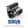 Pibo PB8869F Sokun Mini Engine Xếp hình lắp ráp ghép mô hình Động cơ nhỏ M3 S50