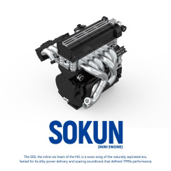 Pibo PB8869F Sokun Mini Engine Xếp hình lắp ráp ghép mô hình Động cơ nhỏ M3 S50