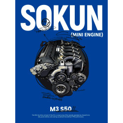 Pibo PB8869F Sokun Mini Engine Xếp hình lắp ráp ghép mô hình Động cơ nhỏ M3 S50