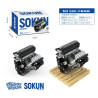 Pibo PB8869F Sokun Mini Engine Xếp hình lắp ráp ghép mô hình Động cơ nhỏ M3 S50