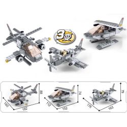 SLUBAN M38 non  TÀU SÂN BAY 9 TRONG 1 bộ đồ chơi xếp lắp ráp ghép mô hình Military Army Quân Sự Bộ Đội 1004 khối