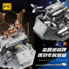 F5 F5-C1009 Xếp hình lắp ráp ghép mô hình Các mẫu Jenga Ball 6 của quân đội: Xe tên lửa Tiannu Dongfeng 61, máy bay chiến đấu Silver Falcon J-35, máy bay không người lái Dark Eye, sói máy ăn bóng, xe tăng phá đội hình 99A tàu chiến Zhenhai 005,