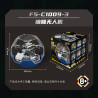 F5 F5-C1009 Xếp hình lắp ráp ghép mô hình Các mẫu Jenga Ball 6 của quân đội: Xe tên lửa Tiannu Dongfeng 61, máy bay chiến đấu Silver Falcon J-35, máy bay không người lái Dark Eye, sói máy ăn bóng, xe tăng phá đội hình 99A tàu chiến Zhenhai 005,