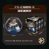 F5 F5-C1009 Xếp hình lắp ráp ghép mô hình Các mẫu Jenga Ball 6 của quân đội: Xe tên lửa Tiannu Dongfeng 61, máy bay chiến đấu Silver Falcon J-35, máy bay không người lái Dark Eye, sói máy ăn bóng, xe tăng phá đội hình 99A tàu chiến Zhenhai 005,