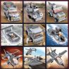 SLUBAN M38 non  TÀU SÂN BAY 9 TRONG 1 bộ đồ chơi xếp lắp ráp ghép mô hình Military Army Quân Sự Bộ Đội 1004 khối