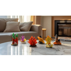 Nifeliz NF10366 Geology Rock Mineral Collection Xếp hình lắp ráp ghép mô hình Bộ sưu tập quặng
