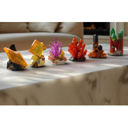 Nifeliz NF10366 Geology Rock Mineral Collection Xếp hình lắp ráp ghép mô hình Bộ sưu tập quặng