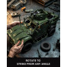 Nifeliz NF10341 M-ATV Military Car Xếp hình lắp ráp ghép mô hình Xe quân sự M-ATV