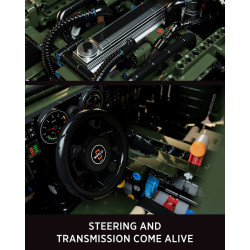 Nifeliz NF10341 M-ATV Military Car Xếp hình lắp ráp ghép mô hình Xe quân sự M-ATV