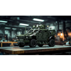 Nifeliz NF10341 M-ATV Military Car Xếp hình lắp ráp ghép mô hình Xe quân sự M-ATV