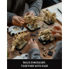 Nifeliz NF10360 Mini Dinosaur Fossils Xếp hình lắp ráp ghép mô hình Hóa thạch khủng long mini