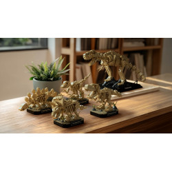 Nifeliz NF10360 Mini Dinosaur Fossils Xếp hình lắp ráp ghép mô hình Hóa thạch khủng long mini