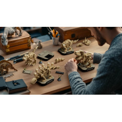 Nifeliz NF10360 Mini Dinosaur Fossils Xếp hình lắp ráp ghép mô hình Hóa thạch khủng long mini