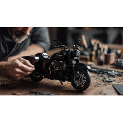 Nifeliz NF10356 R-King Motorcycle Xếp hình lắp ráp ghép mô hình xe máy R-King