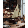 Nifeliz NF10352 Nina Sailing Ship Xếp hình lắp ráp ghép mô hình Thuyền buồm Columbus Nina
