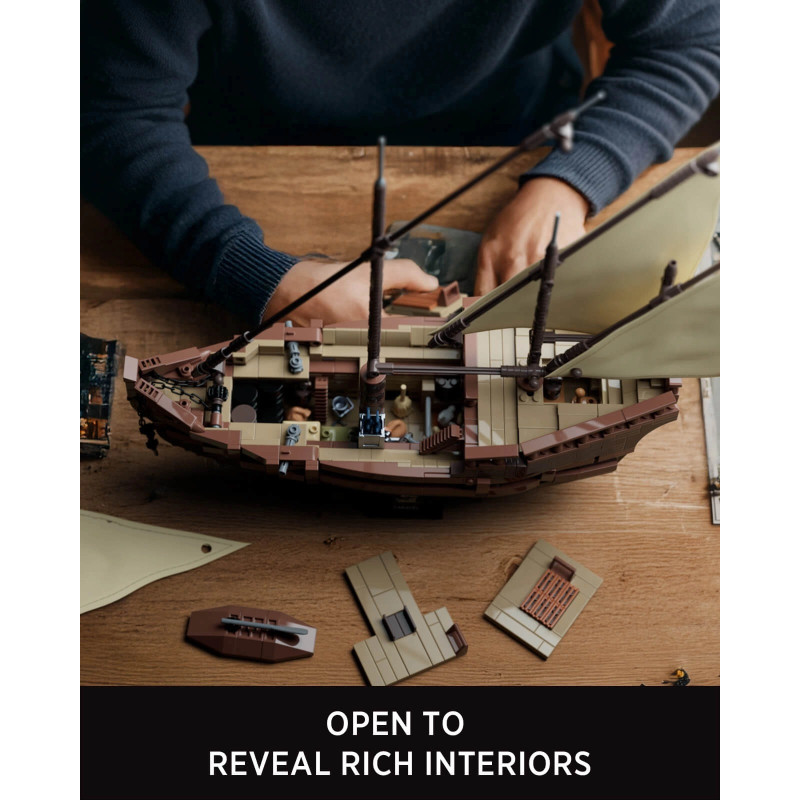 Nifeliz NF10352 Nina Sailing Ship Xếp hình lắp ráp ghép mô hình Thuyền buồm Columbus Nina