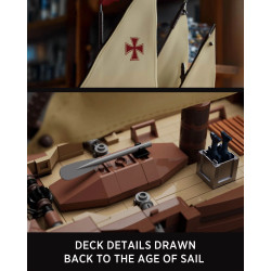 Nifeliz NF10352 Nina Sailing Ship Xếp hình lắp ráp ghép mô hình Thuyền buồm Columbus Nina