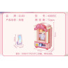 GUDI 40805 Xếp hình lắp ráp ghép mô hình Nội thất mini 9 mẫu Tủ tivi, bàn ăn, tủ quần áo, kệ sách, tủ lạnh, giường, tủ, sofa, bàn trang điểm