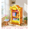 GUDI 40805 Xếp hình lắp ráp ghép mô hình Nội thất mini 9 mẫu Tủ tivi, bàn ăn, tủ quần áo, kệ sách, tủ lạnh, giường, tủ, sofa, bàn trang điểm