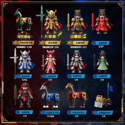 BLOKEES 85070 Xếp hình lắp ráp ghép mô hình Heroes Unlimited Starlight Edition: Tập 10: Chu-Han tranh giành quyền bá chủ