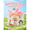 AREA-X AB0099 Hello Kitty Sweet Dreams House Xếp hình lắp ráp ghép mô hình Ngôi nhà thân yêu của gia đình HELLO KITTY