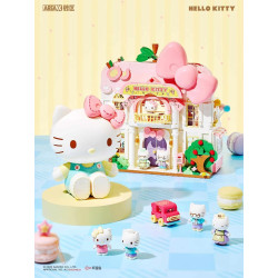 AREA-X AB0099 Hello Kitty Sweet Dreams House Xếp hình lắp ráp ghép mô hình Ngôi nhà thân yêu của gia đình HELLO KITTY
