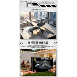 TOP TOY TC1231 SS-UAV Xếp hình lắp ráp ghép mô hình Vũ khí quan trọng nhất của cường quốc: Jiutian UAV