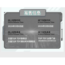 TOP TOY TC1231 SS-UAV Xếp hình lắp ráp ghép mô hình Vũ khí quan trọng nhất của cường quốc: Jiutian UAV