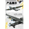 TOP TOY TC1231 SS-UAV Xếp hình lắp ráp ghép mô hình Vũ khí quan trọng nhất của cường quốc: Jiutian UAV