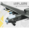 TOP TOY TC1231 SS-UAV Xếp hình lắp ráp ghép mô hình Vũ khí quan trọng nhất của cường quốc: Jiutian UAV