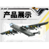TOP TOY TC1231 SS-UAV Xếp hình lắp ráp ghép mô hình Vũ khí quan trọng nhất của cường quốc: Jiutian UAV